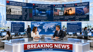 📰 WBN Breaking News — July 5, 2026: Anthropic Quietly Files For A Trillion-Dollar IPO, Alibaba Pays $600 Million To Settle A US Probe, And Canada's World Cup Run Ends In Houston