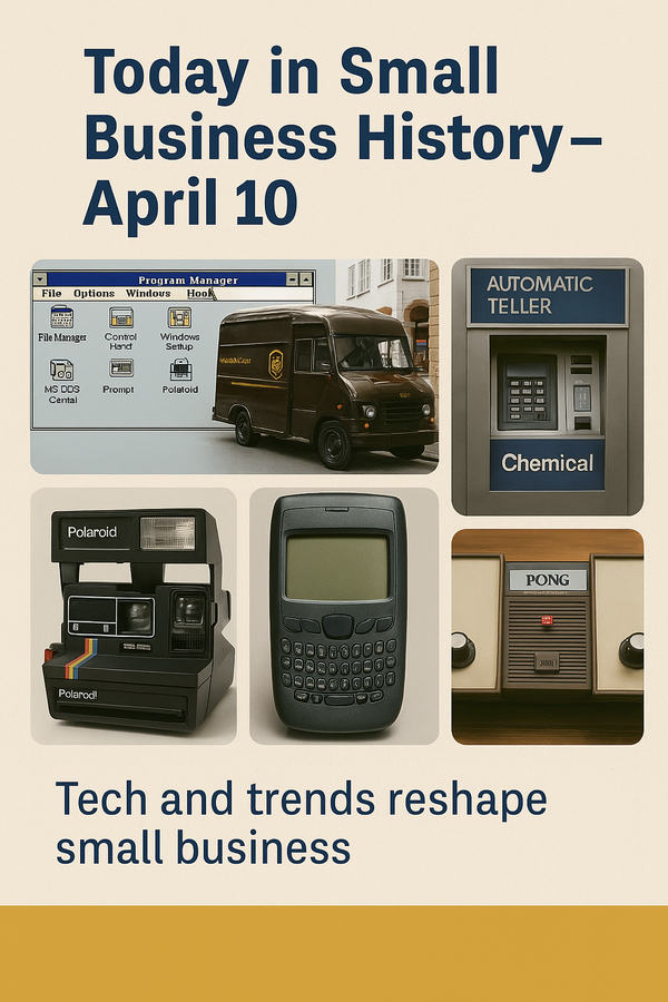 Today in Small Business History – April 10th