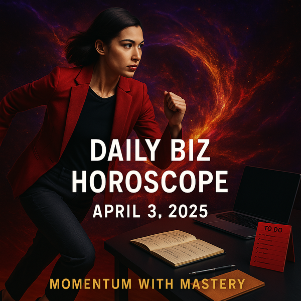 HOROSCOPE FOR BUSINESS OWNERS – April 3, 2025 Edition