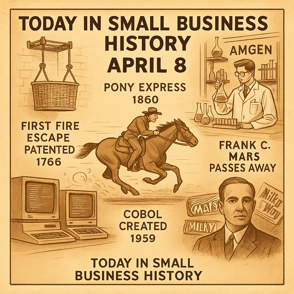 Today in Small Business History – April 8