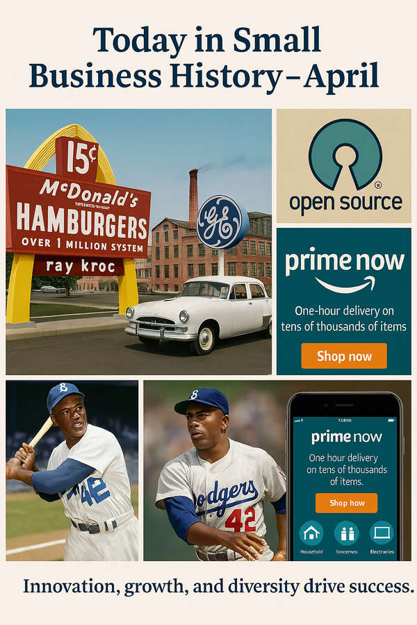 Today in Small Business History – April 15th