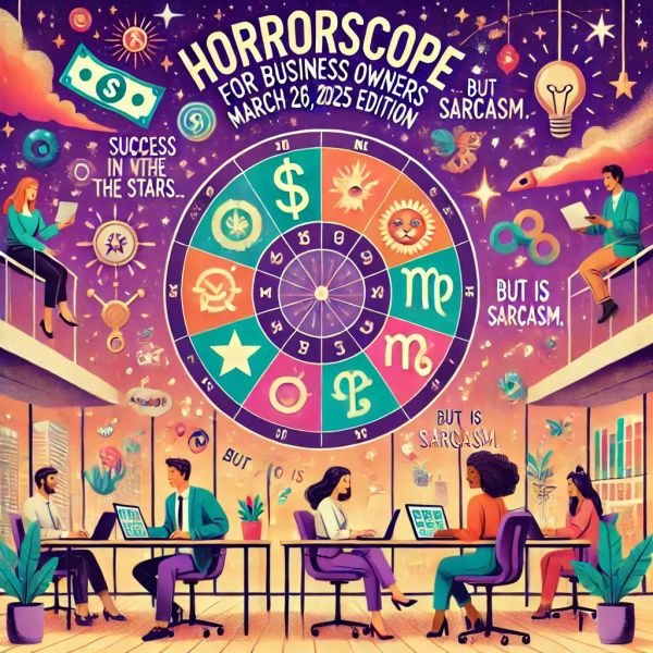 HOROSCOPE FOR BUSINESS OWNERS – March 26, 2025 Edition