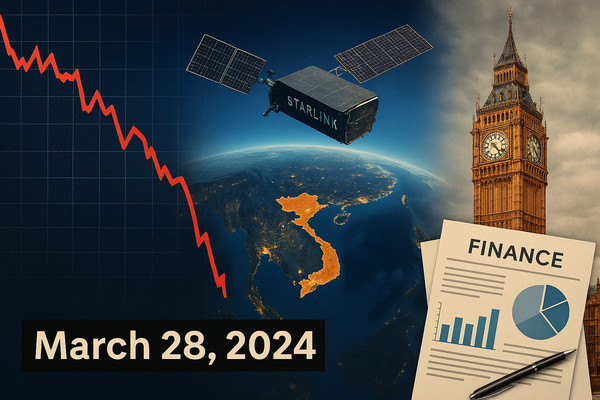 Video Market Update - 03-27-24: Markets Plunge As US Trade War Escalates | UK’s Deteriorating Economy | Vietnam’s Trade Shifts