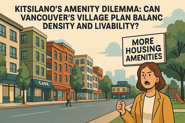 Kitsilano’s Amenity Dilemma: Can Vancouver’s Village Plan Balance Density and Livability?