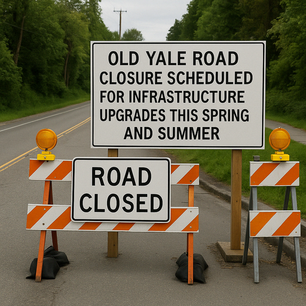 Old Yale Road Closure Scheduled for Infrastructure Upgrades This Spring and Summer