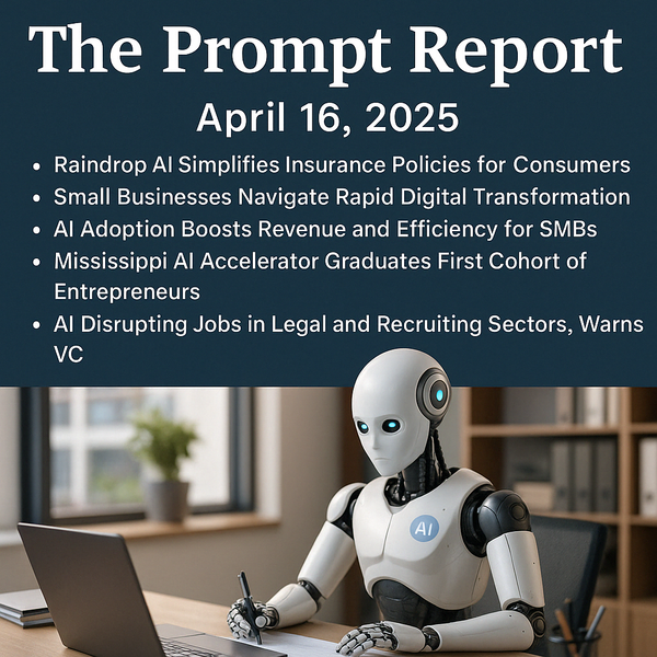 The Prompt Report – April 16, 2025: AI Disrupting Jobs in Legal