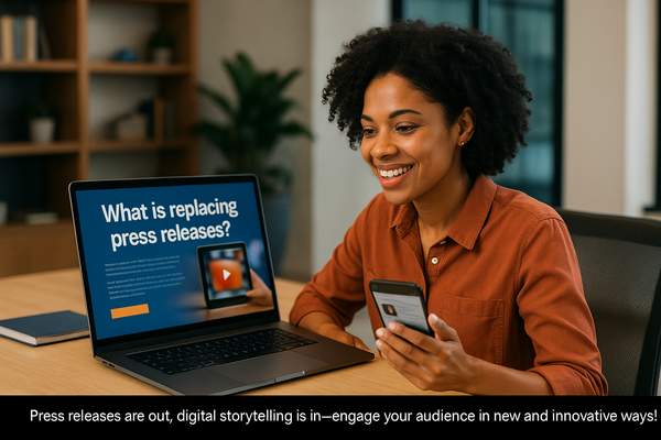 Press releases are out, digital storytelling is in—engage your audience in new and innovative ways!