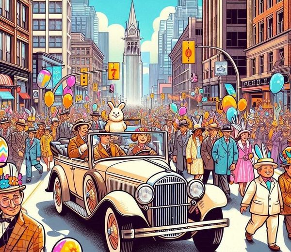 From Hockey Mascot to Iconic Easter Rabbit: Toronto's Beach Easter Parade Magic