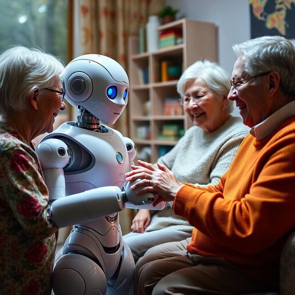 Humanoid Robots Bring New Life to Elder Care