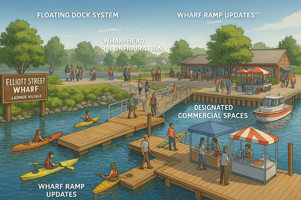 Enhancements to Elliott Street Wharf Through Ladner Village Revitalization