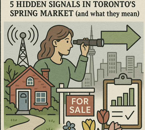 Spring Market 2025: 5 Hidden Signals in Toronto's Spring Market (and what they mean)