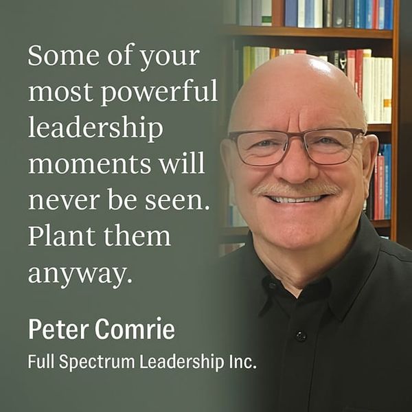 The Seeds You Never See Grow