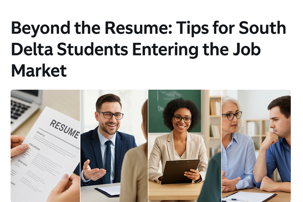 Beyond the Resume: Tips for South Delta Students Entering the Job Market