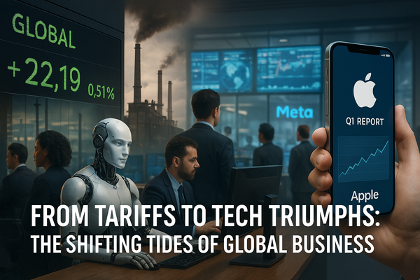 The Global Five: Biz Buzz Before Breakfast Tuesday, April 15th, 2025: Global Stock Markets Surge