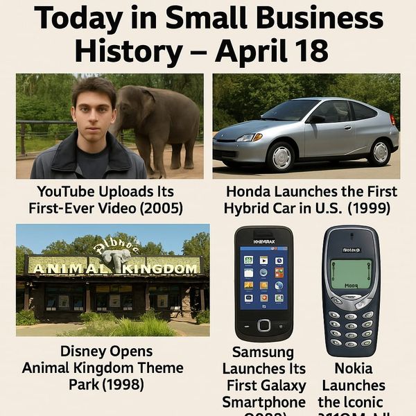 Today in Small Business History – April 18th