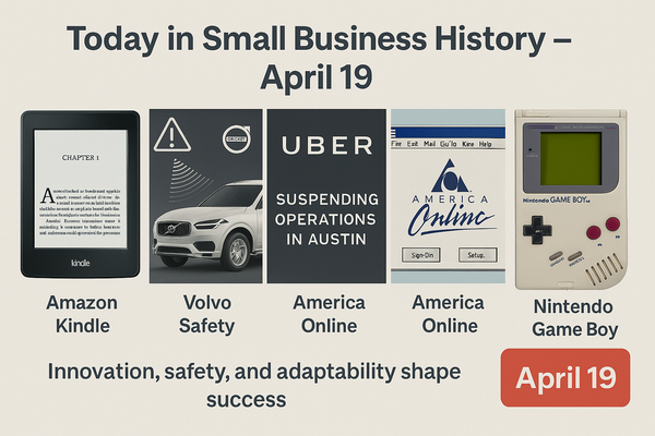 Today in Small Business History – April 19th