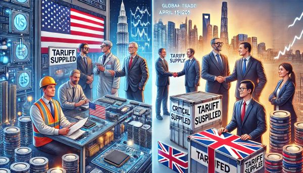 WBN TV - Global Market Update: April 15th, 2025 - UK Slashes Tariffs