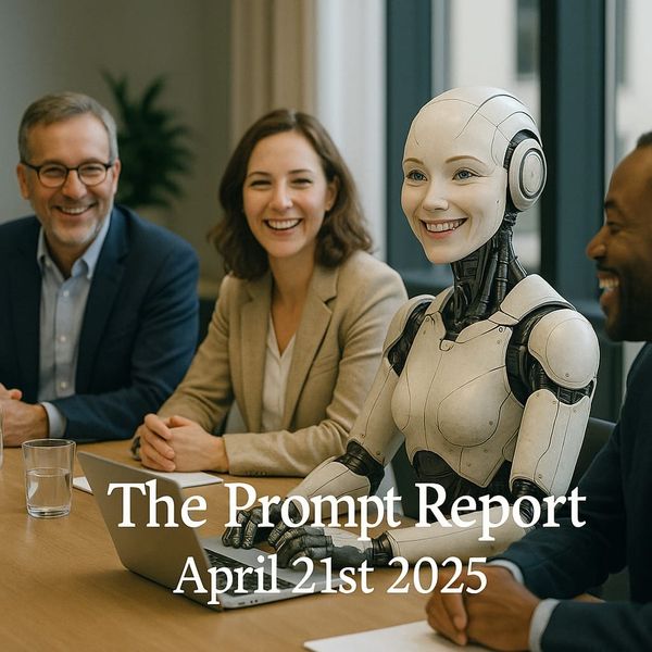 The Prompt Report – April 21, 2025