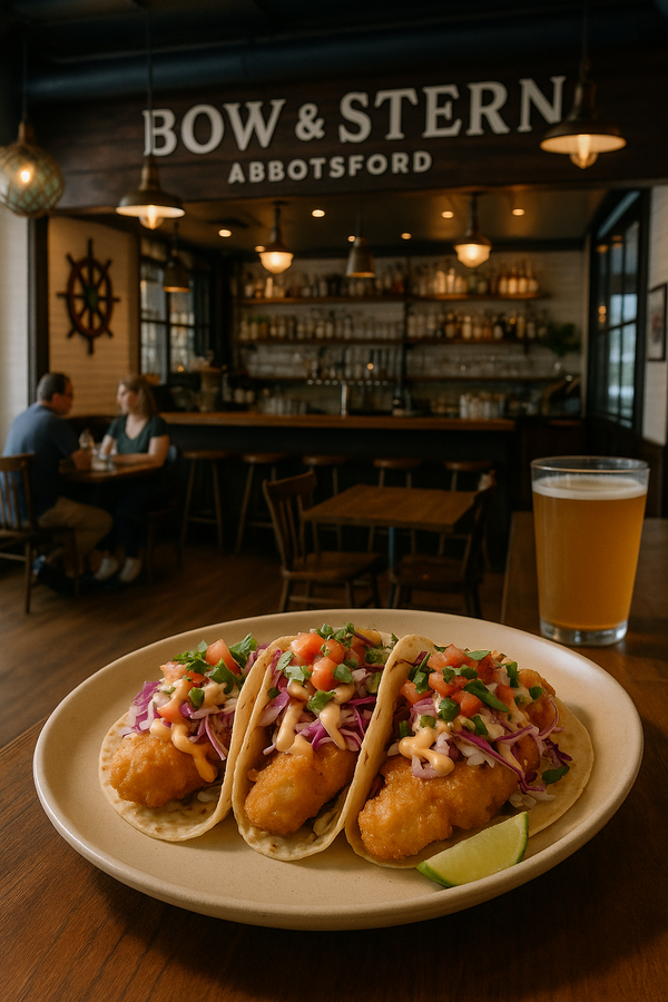 Fresh Flavours & Coastal Charm: A Delicious Visit to Bow & Stern