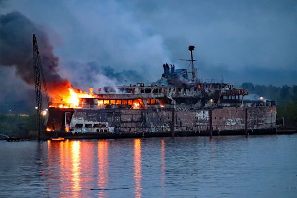 Queen of Sidney Ferry Fire Destroys Iconic BC Vessel
