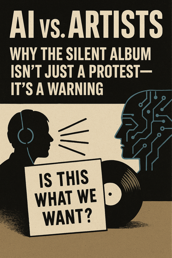 AI vs. Artists: Why the Silent Album Isn’t Just a Protest—It’s a Warning