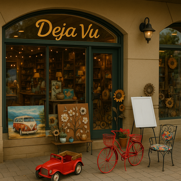 Warm and whimsical Peachland treasure trove