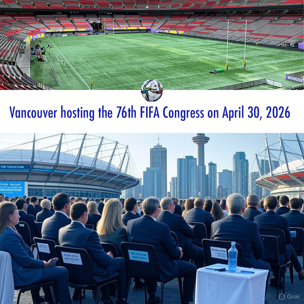 Vancouver Welcomes FIFA Congress 2026