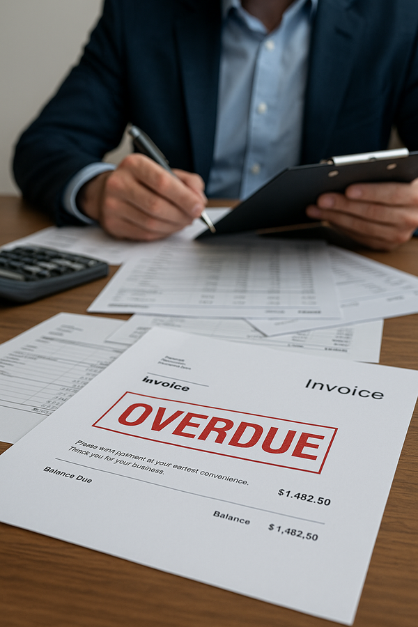 Overdue invoices disrupt business flow
