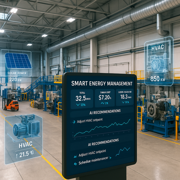 AI in Energy Management: Reducing Utility Costs and Emissions in South Delta’s Industrial Sector
