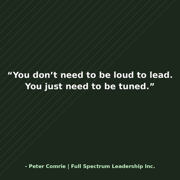 The Frequencies We Lead From