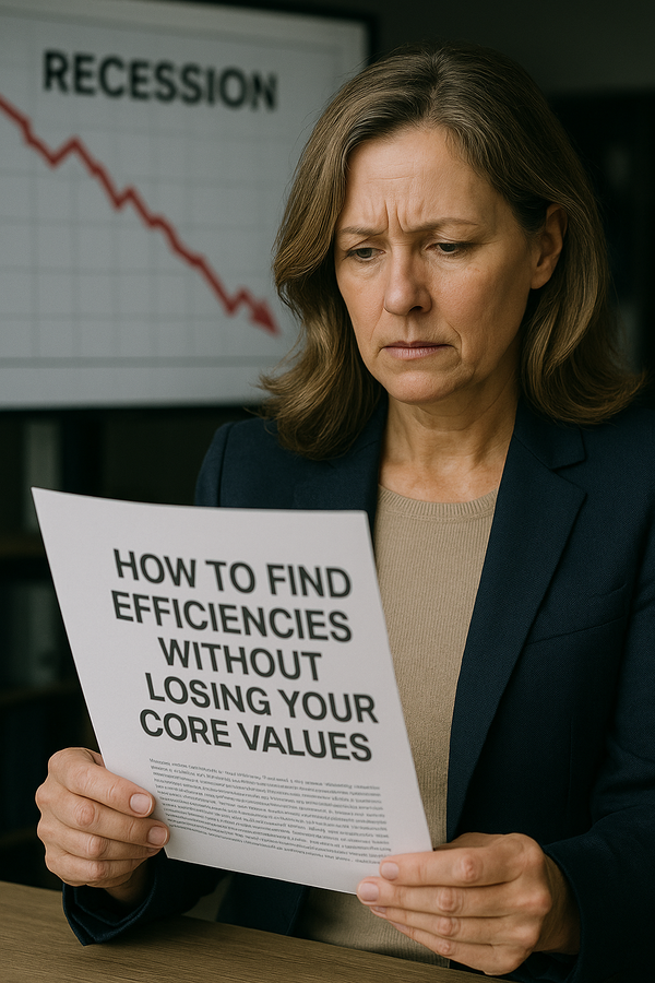 Streamlining Without Sacrificing: How to Find Efficiencies Without Losing Your Core Values