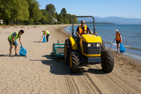 How Vancouver Keeps Jericho, Locarno & Kitsilano Beaches Sparkling Clean
