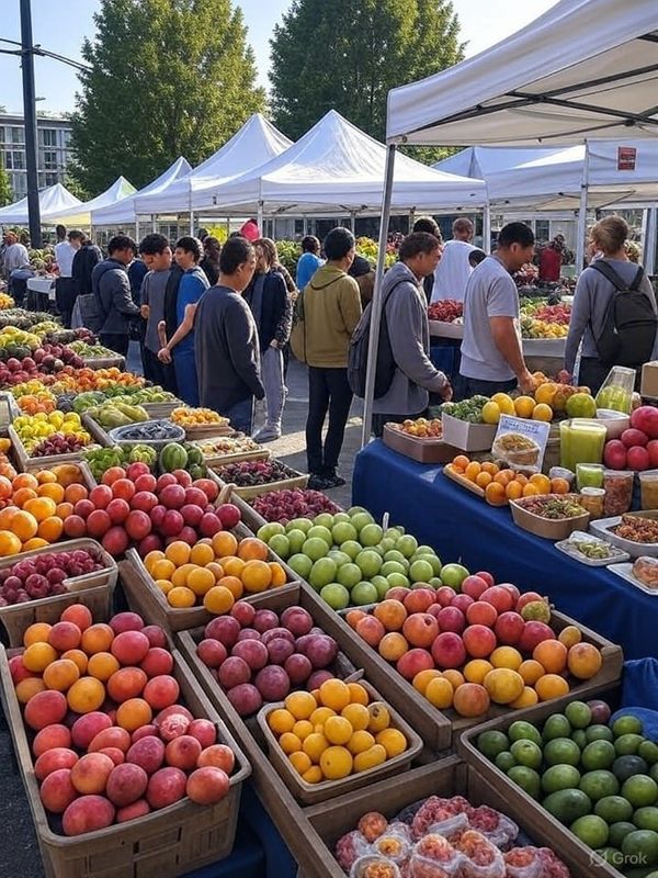 Summer Brings Farm Fresh Produce to the City