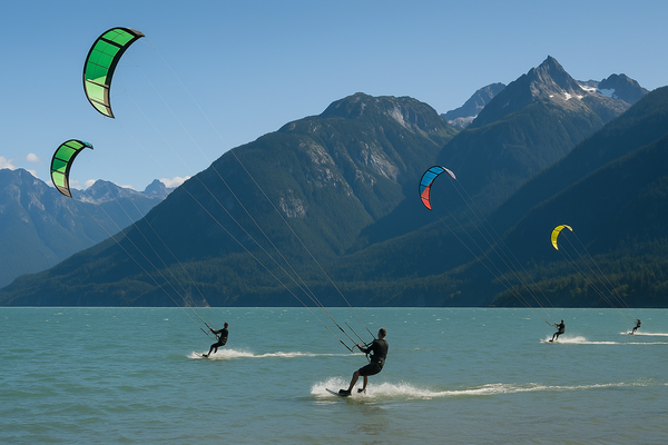 Kiteboarding in Squamish, BC: Riding the Wind at Howe Sound