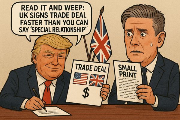 Read It and Weep: UK Signs Trade Deal Faster Than You Can Say 'Special Relationship'