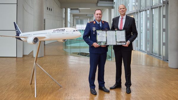 Lufthansa Backs Bundeswehr in New Pact
