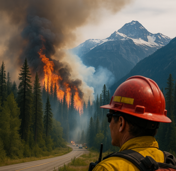 Squamish Wildfire Emergency: Dryden Creek Blazes Near Brackendale