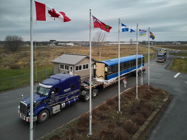 Vancouver's New Mark V SkyTrain Arrives