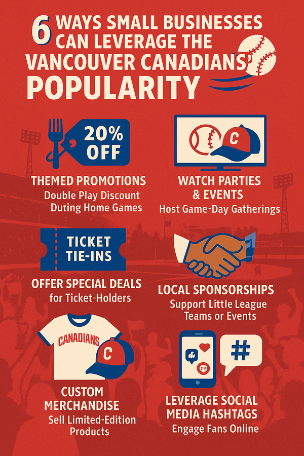 💡 Get in the Game: 6 Ways Small Businesses Can Leverage the Vancouver Canadians’ Popularity