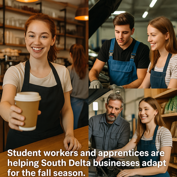 South Delta’s Next Generation: Student Jobs and Apprenticeships Power Local Business