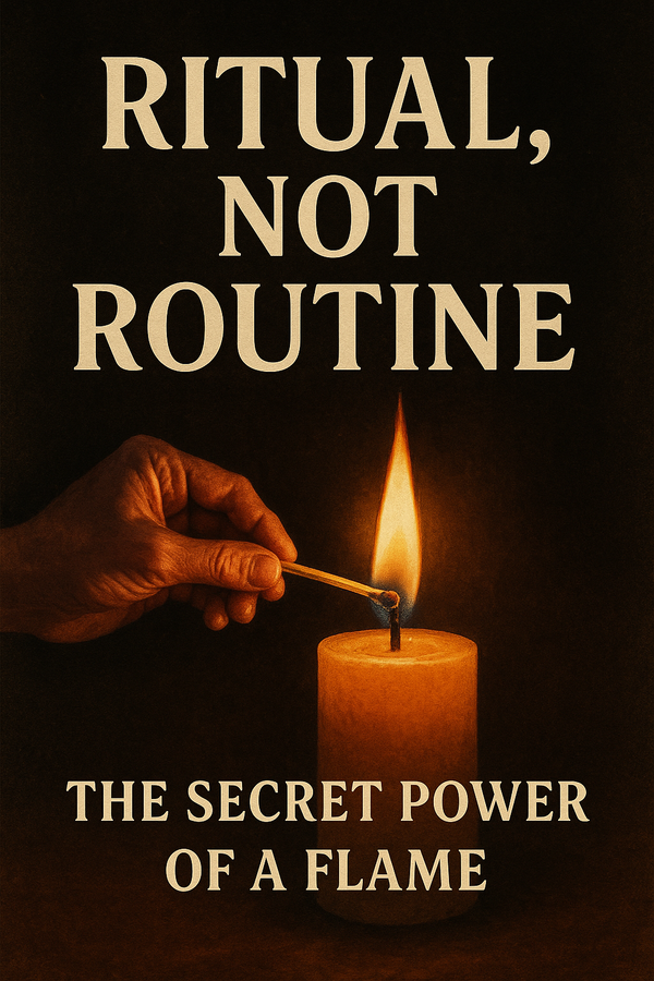 Ritual, Not Routine: The Secret Power of a Flame