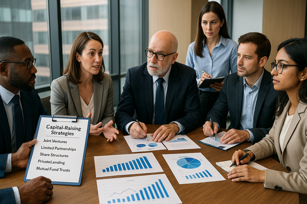 Different Ways to Raise Capital for Real Estate: From Joint Ventures to Mutual Fund Trusts