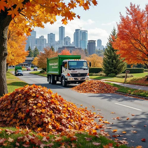 Leaf Collection and Composting Process in Vancouver