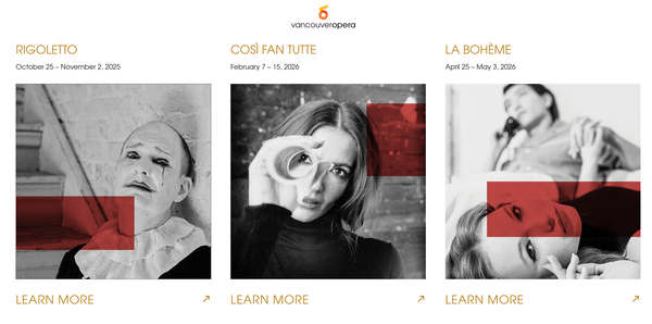 Vancouver Opera's Spectacular Season Begins Saturday