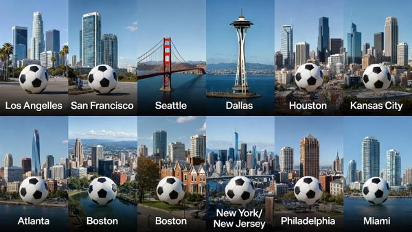 America's 11 World Cup Cities Compared