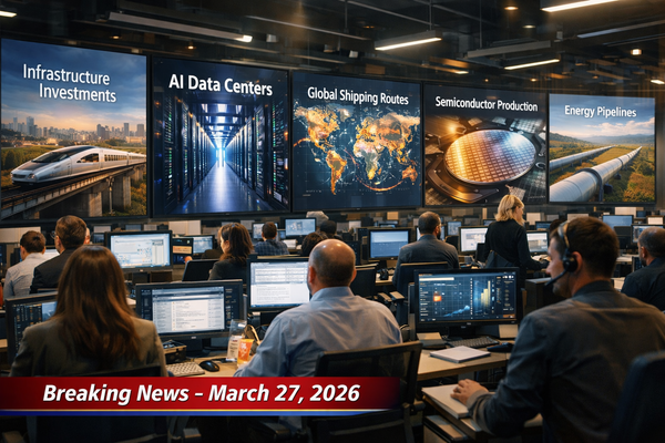 🌍 WBN Morning Brief – March 27, 2026: Decisions Drive Markets