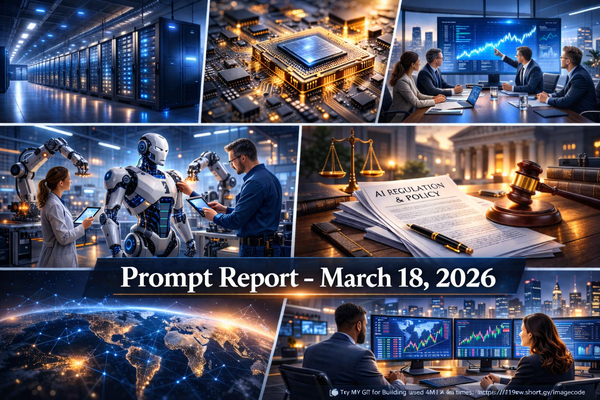 The Prompt Report – March 18, 2026: AI Shifts From Hype To Execution