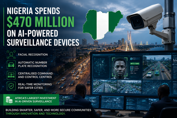 Nigeria’s $470 Million AI Surveillance Push Signals New Era of Smart Security