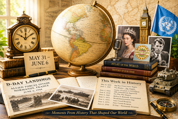 On This Week | May 31–June 6: Moments That Shaped Our World
