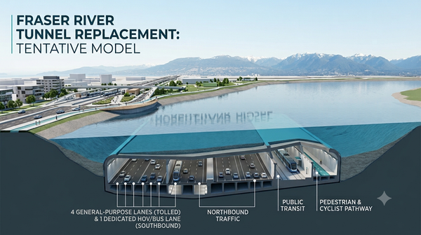 Green Light for British Columbia’s Massive Fraser River Tunnel